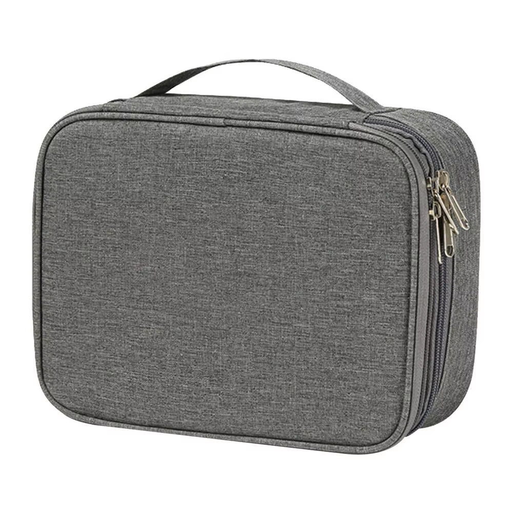 Electronics Organizer Travel Case Compact Waterproof Electronics Organizer Case Travel Essentials Cable Storage Bag for Mini