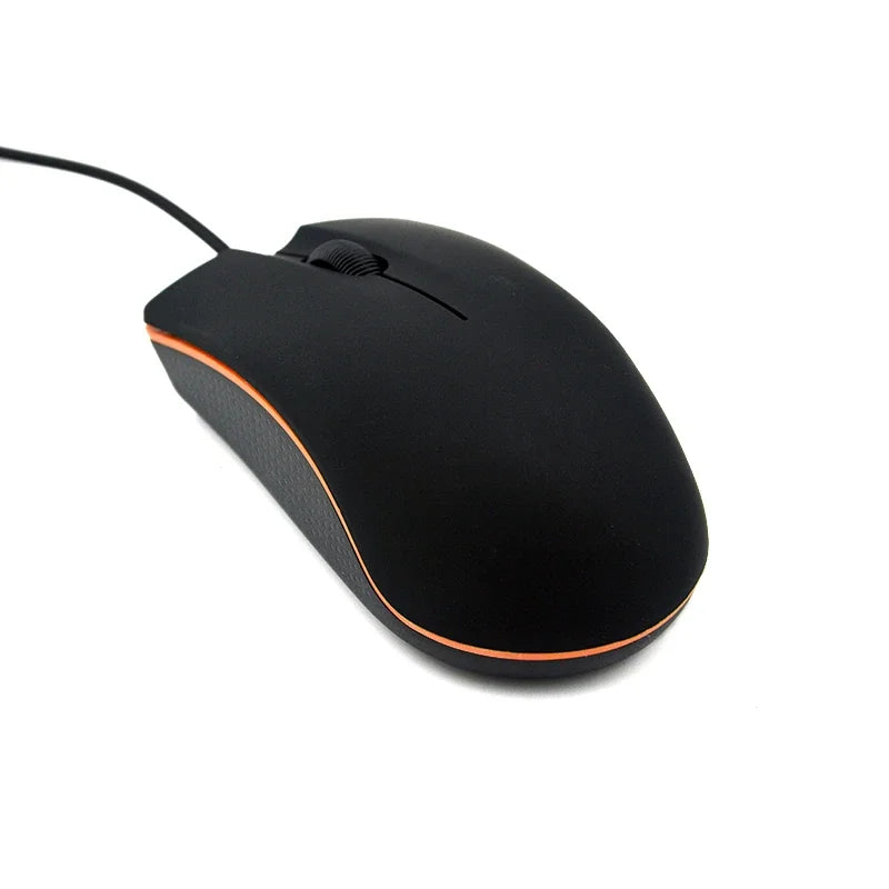 Mini USB Wired Mouse, 1000 DPI Optical Gaming Mouse, Suitable for Laptops and Desktop Computers